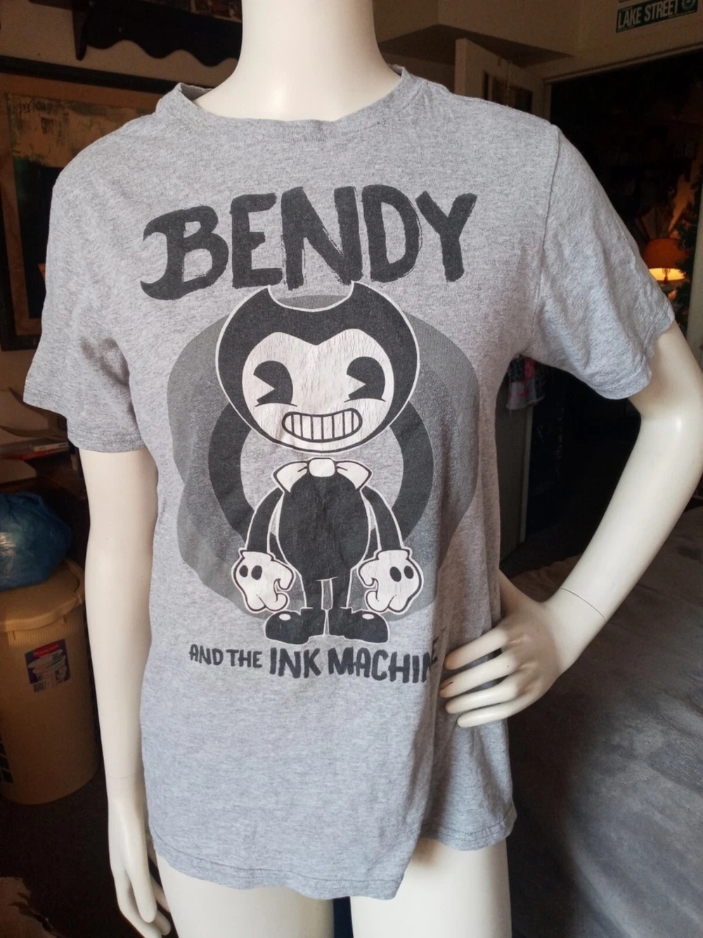 Bendy and the Ink Machine Kids Gray Graphic Tee
